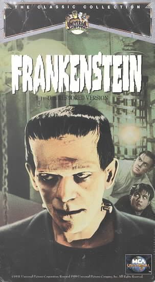Frankenstein [VHS] cover
