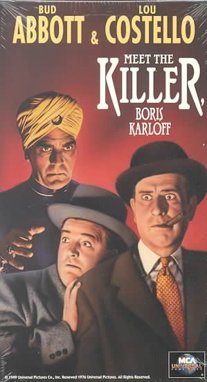 Abbott & Costello Meet the Killer [VHS] cover