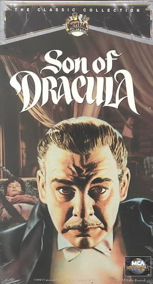 Son of Dracula [VHS] cover