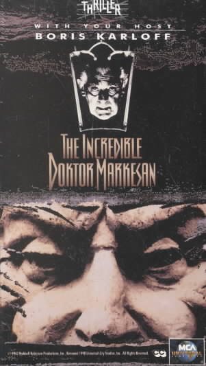 Thriller: Incredible Doktor Markesan [VHS] cover