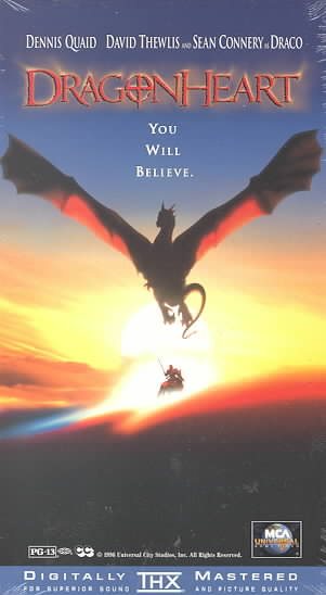 Dragonheart [VHS] cover
