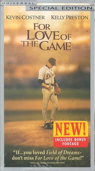 For Love of the Game [VHS] cover