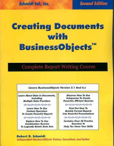 Business Objects: Complete Report Writing Course cover