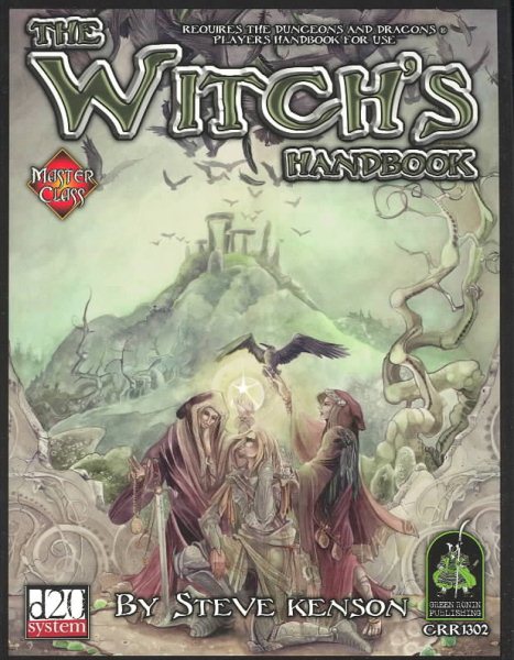 The Witch's Handbook (d20 System) (Master Classes) cover