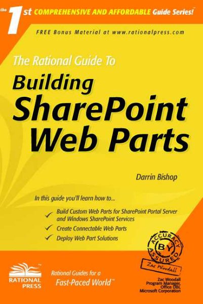 The Rational Guide to Building SharePoint Web Parts cover