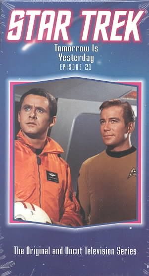 Star Trek - The Original Series, Episode 21: Tomorrow Is Yesterday [VHS] cover