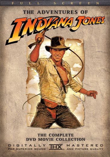 The Adventures of Indiana Jones: The Complete DVD Movie Collection (Full Screen Edition) cover