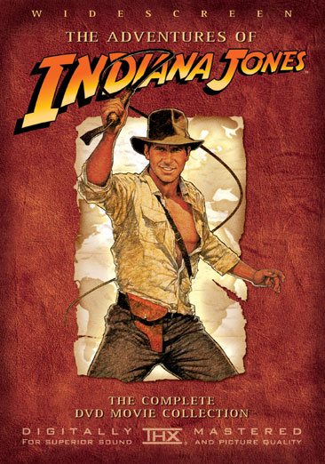 The Adventures of Indiana Jones (Raiders of the Lost Ark / The Temple of Doom / The Last Crusade / Bonus Material) cover