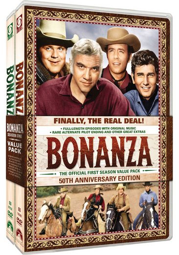 Bonanza: Season 1-50th Anniversary Edition cover