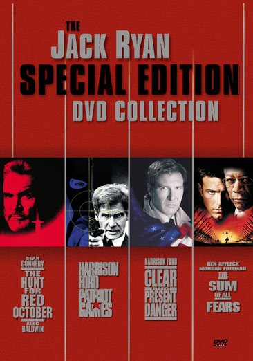 The Jack Ryan Special Edition Collection (The Hunt for Red October/Patriot Games/Clear and Present Danger/The Sum of All Fears) cover