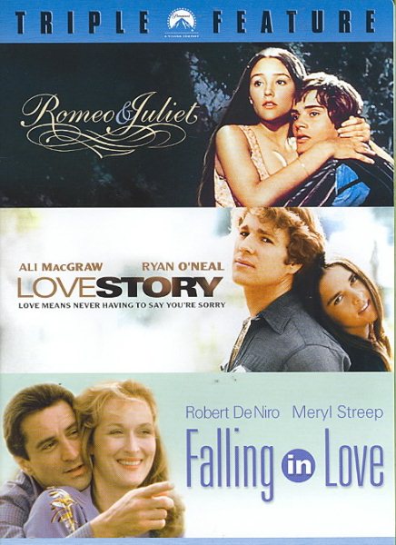 Romeo & Juliet / Love Story / Falling In Love (Triple Feature) [DVD] cover