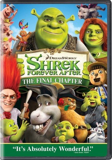 Shrek Forever After DVD (Single Disc) cover