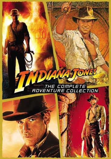 Indiana Jones: The Complete Adventure Collection (Raiders of the Lost Ark / Temple of Doom / Last Crusade / Kingdom of the Crystal Skull) cover
