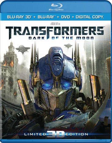 Transformers: Dark of the Moon [Blu-ray] cover