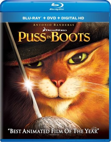 Puss in Boots [Blu-ray] cover