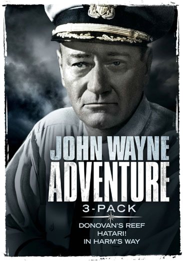 John Wayne Adventure Three-pack (Donovan's Reef / Hatari! / In Harm's Way) cover