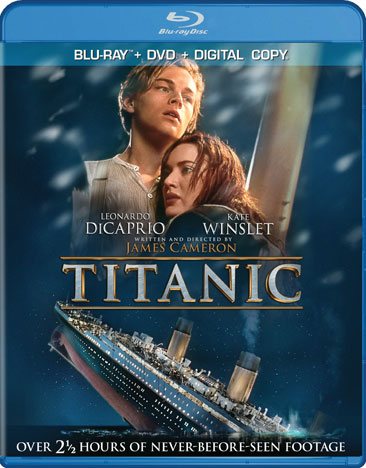 Titanic (Four-Disc Combo: Blu-ray / DVD / Digital Copy) cover