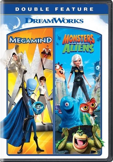 Megamind / Monsters vs. Aliens Double Feature [DVD] cover