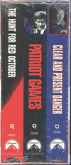 The Jack Ryan Collection (The Hunt for Red October / Patriot Games / Clear and Present Danger) [VHS] cover