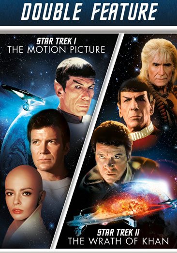 Star Trek I: The Motion Picture / Star Trek II: The Wrath of Khan Double Feature cover