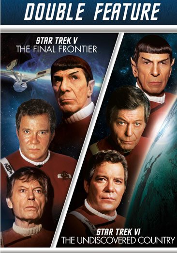 Star Trek V: The Final Frontier / Star Trek VI: The Undiscovered Country cover