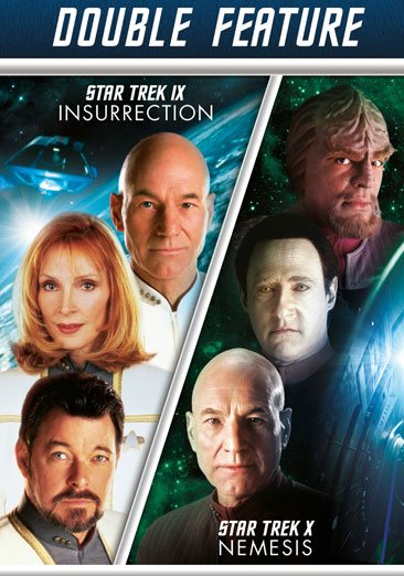 Star Trek IX: Insurrection / Star Trek X: Nemesis cover