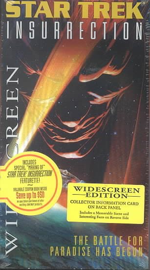 Star Trek - Insurrection (Widescreen Edition) [VHS] cover
