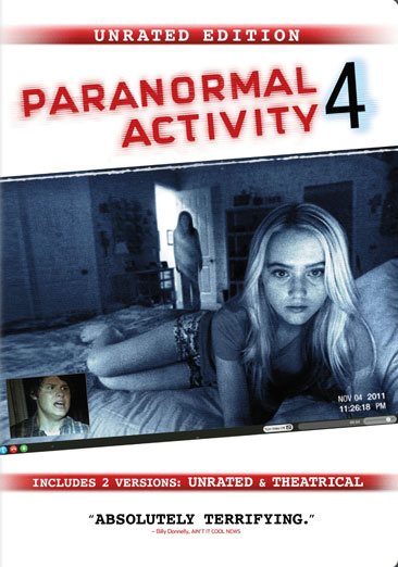 Paranormal Activity 4: Unrated Edition cover