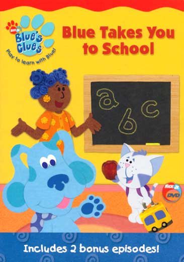 Blue's Clues - Blue Takes You to School cover