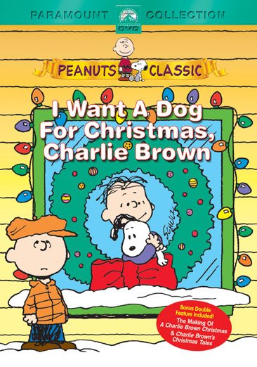 I Want a Dog for Christmas, Charlie Brown cover