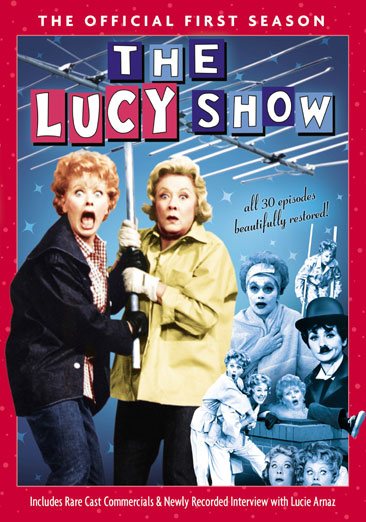 The Lucy Show: The Official First Season cover