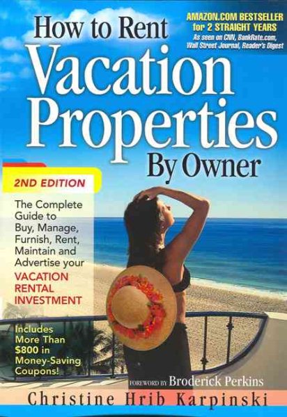 How to Rent Vacation Properties by Owner Second Edition cover