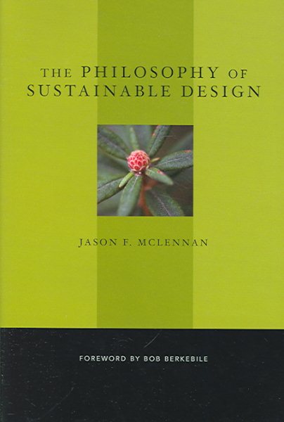 The Philosophy of Sustainable Design cover