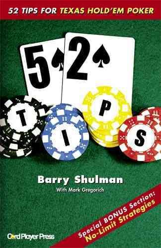 52 Tips for Texas Hold 'em Poker cover