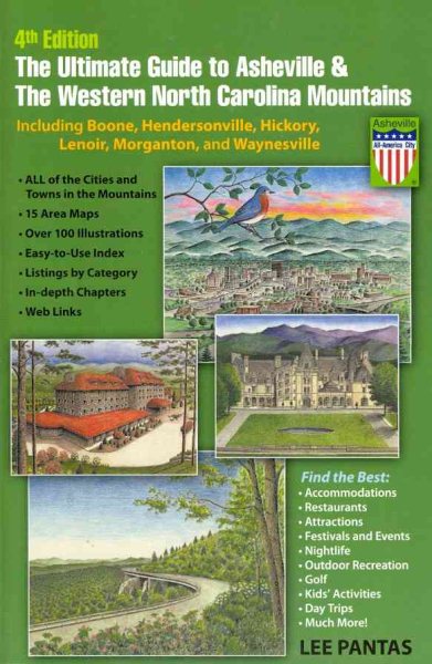 The Ultimate Guide to Asheville & the Western North Carolina Mountains, 4th Edition cover