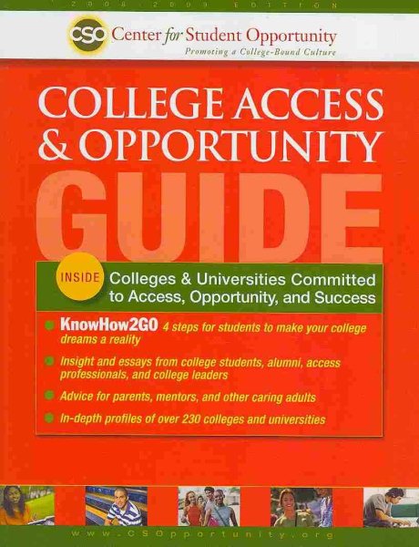College Access & Opportunity Guide cover