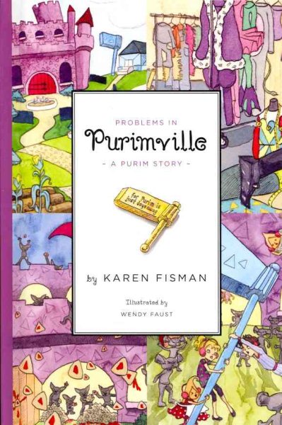Problems in Purimville: A Purim Story (For Purim Is Just Days Away) cover