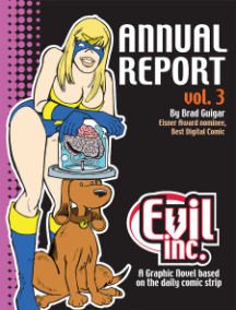 Evil Inc Annual Report Volume 3 cover