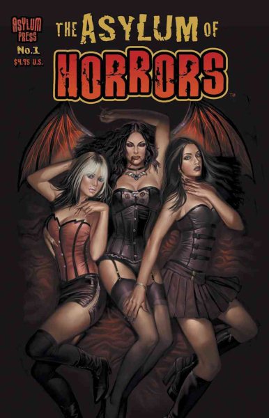 The Asylum of Horrors No.1 cover