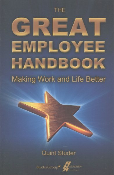 Great Employee Handbook: Making Work and Life Better cover