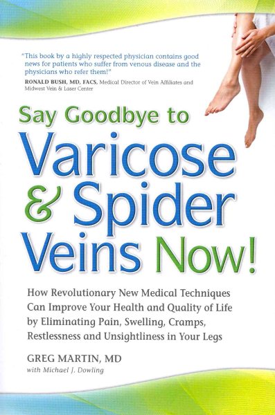 Say Goodbye to Varicose & Spider Veins Now! cover