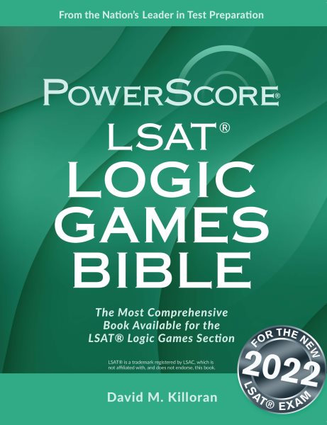 The PowerScore LSAT Logic Games Bible (Powerscore Test Preparation) cover