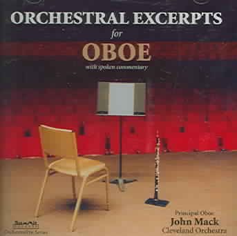 Orchestral Excerpts for Oboe cover