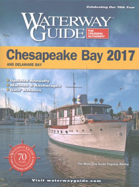Waterway Guide Chesapeake Bay and Delaware Bay 2017 cover