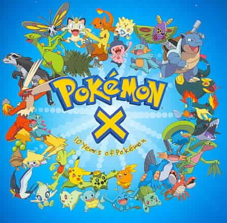 Pokemon X: Ten Years of Pokemon cover