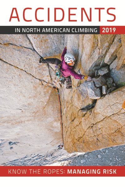 Accidents in North American Climbing 2019 cover