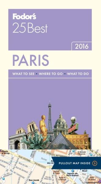 Fodor's Paris 25 Best (Full-color Travel Guide) cover