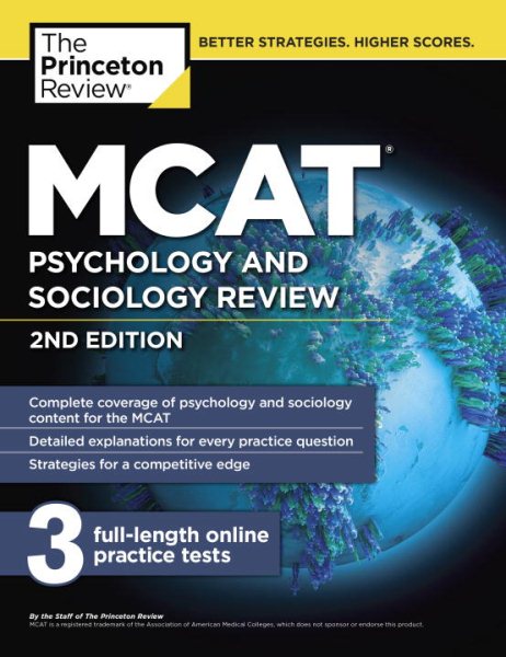 MCAT Psychology and Sociology Review (Graduate School Test Preparation) cover