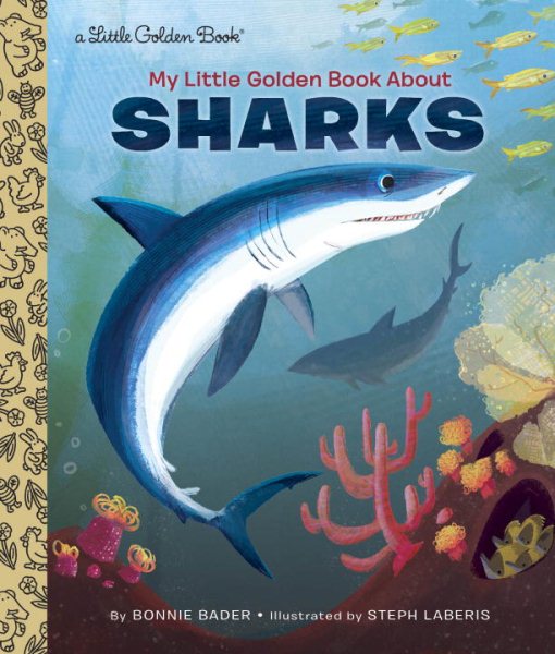 My Little Golden Book About Sharks cover