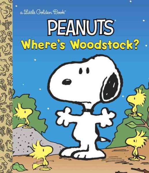Where's Woodstock? (Peanuts) (Little Golden Book) cover